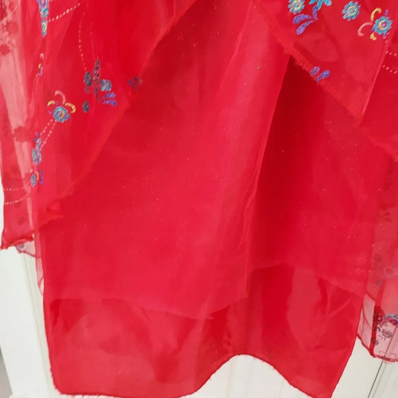 Disney Elena of Avalor Prestige Ball Gown Girls' Costume in Size 7/8 Medium - Picture 8 of 15